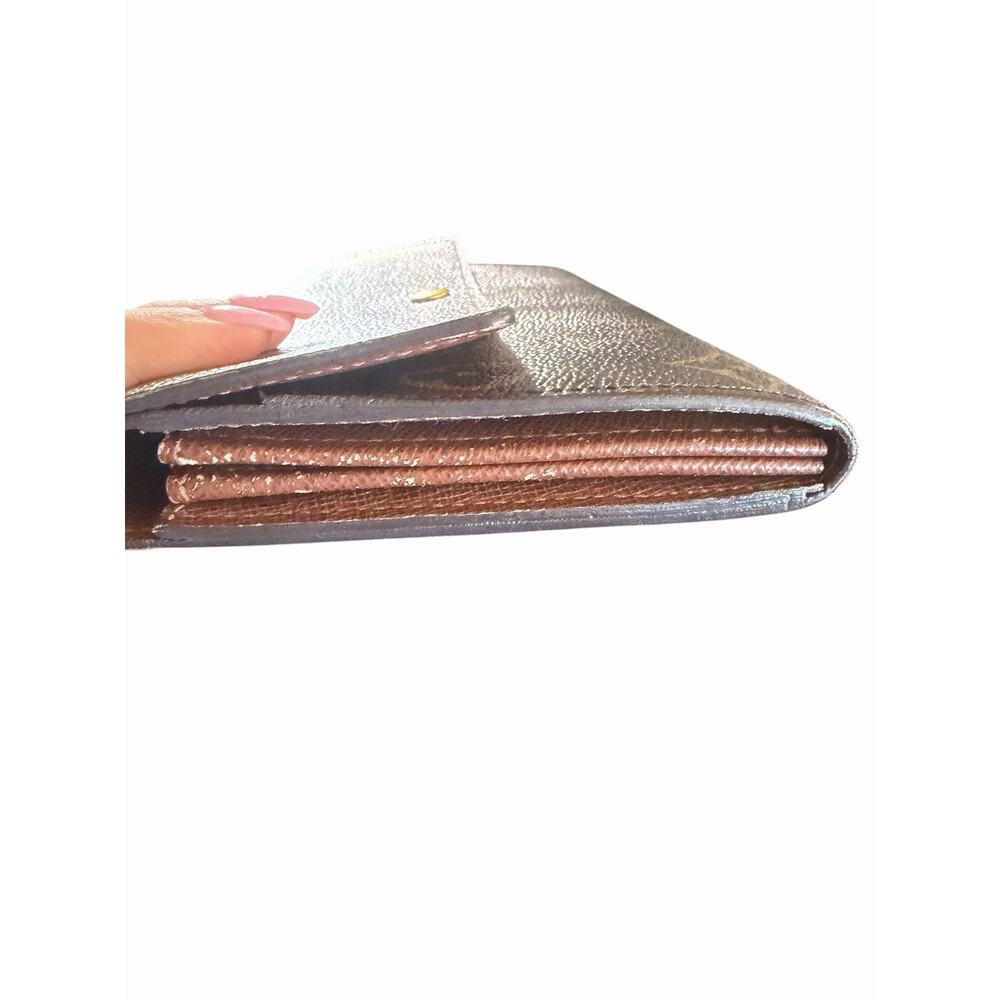 Authentic Louis Vuitton Monogram Sarah long Wallet + LV dust bag + box + COA - Picture 10 of 10